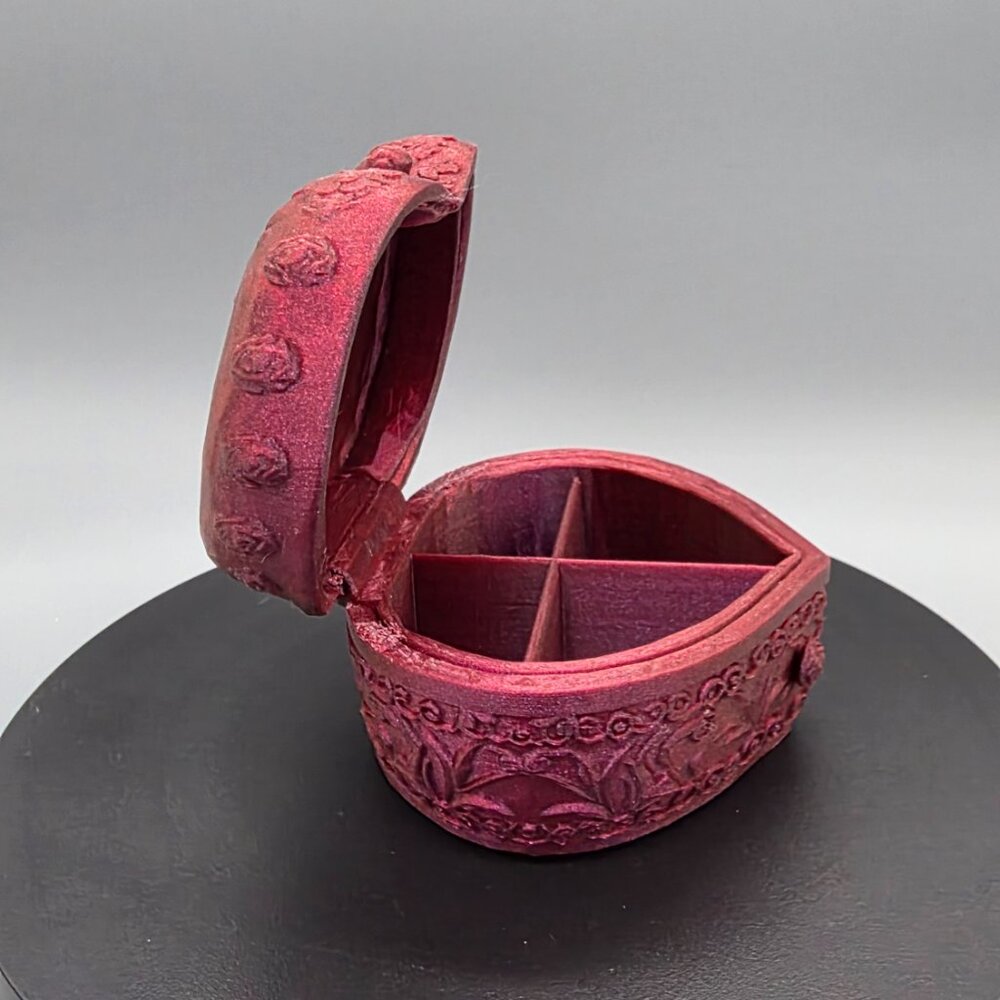 Open Face Heart Shaped Box - Picture 5 of 11